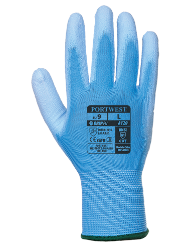 Guante con palma de PU