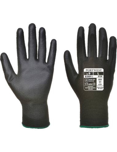 Guante con palma de PU