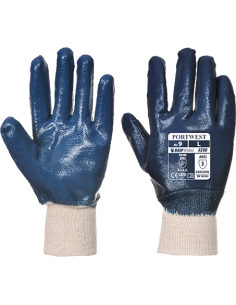 Nitrilo puño elástico