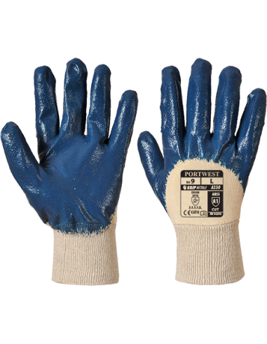 Nitrilo ligero puño elástico