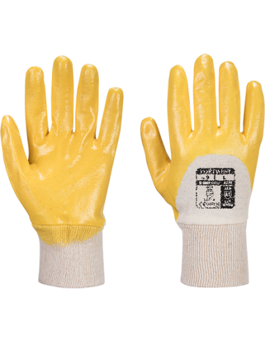 Nitrilo ligero puño elástico