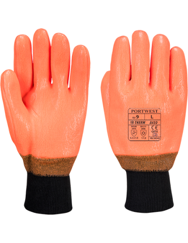 Guante alta visibilidad impermeable