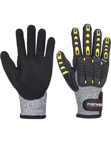 Guante anti-corte y anti-golpes