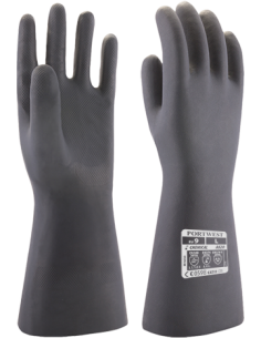 Guante químico de Neopreno