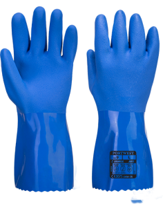 Guante químico de PVC...