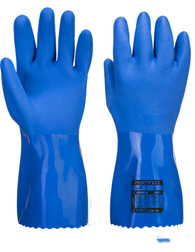 Guante químico de PVC Marine Ultra