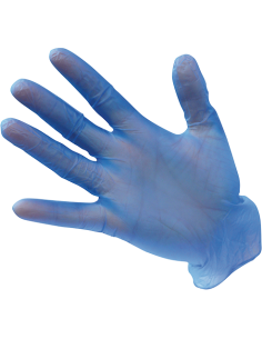 Guantes desechables de vinilo