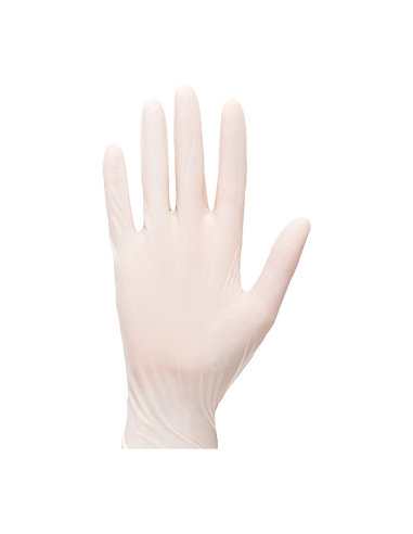 Guantes desechables de látex