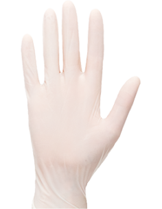 Guantes desechables de látex