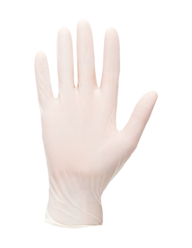 Guantes desechables de látex