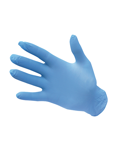 Guante de nitrilo desechable