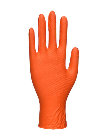 Guantes naranja desechables Portwest HD
