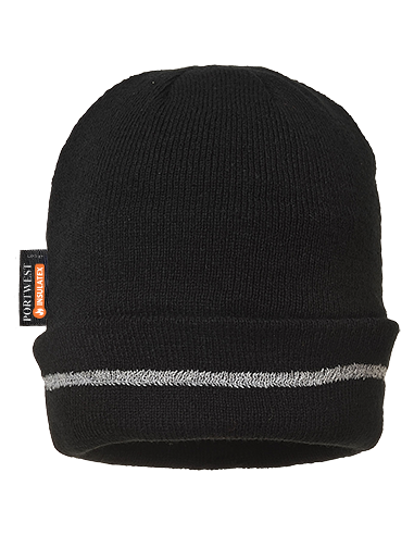 Gorro de punto con adorno reflectante...