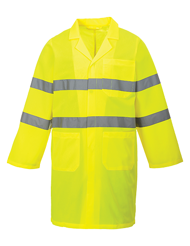 Bata de alta visibilidad