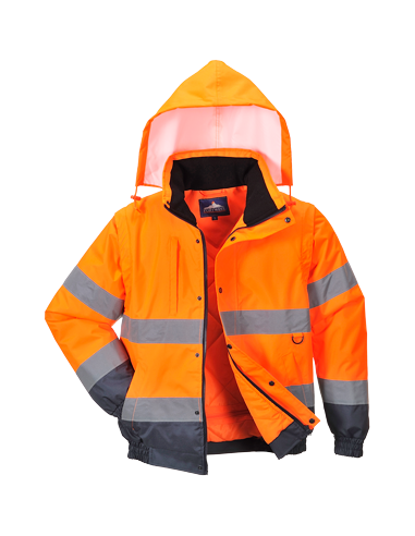 Cazadora 2 en 1 de alta visibilidad