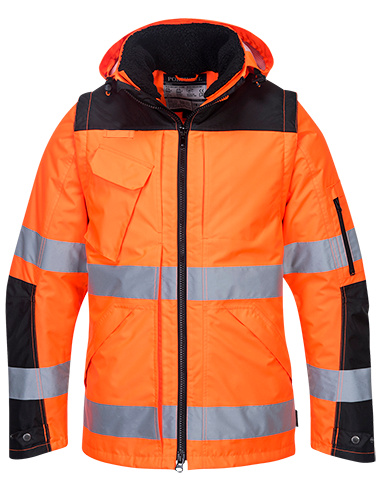 Chaqueta 3 en 1 Pro Hi-Vis