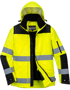 Chaqueta 3 en 1 Pro Hi-Vis