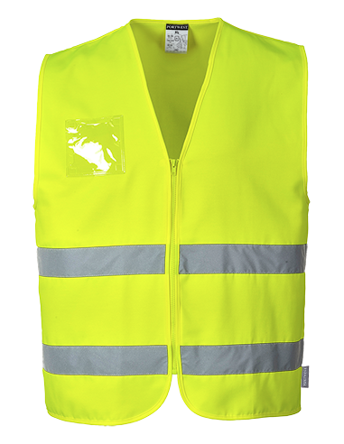 Chaleco de polialgodón de  alta...