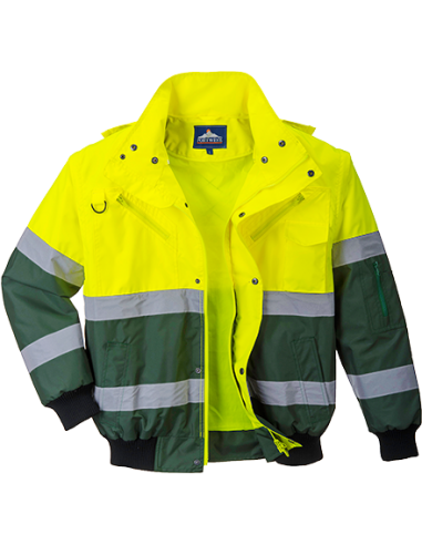 Cazadora X de alta visibilidad