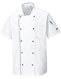Chaqueta de chef aireada