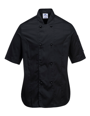 Chaqueta de cocina M/C para mujer Rachel