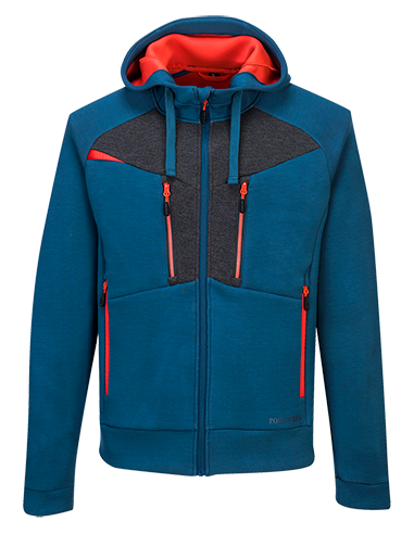 Sudadera con capucha y cremallera DX4