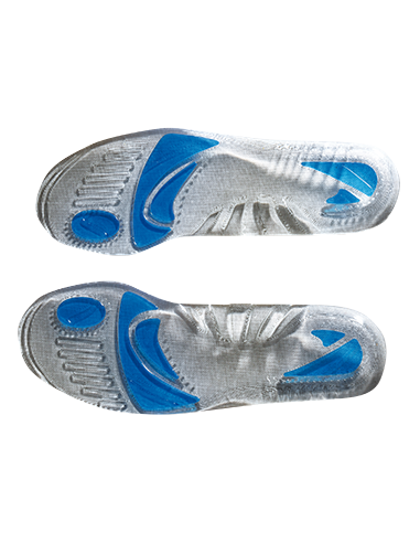 Plantilla almohadillada con gel