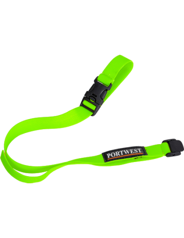 Línea de amarre para el casco