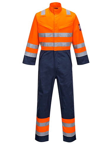 Buzo Modaflame RIS naranja/marino