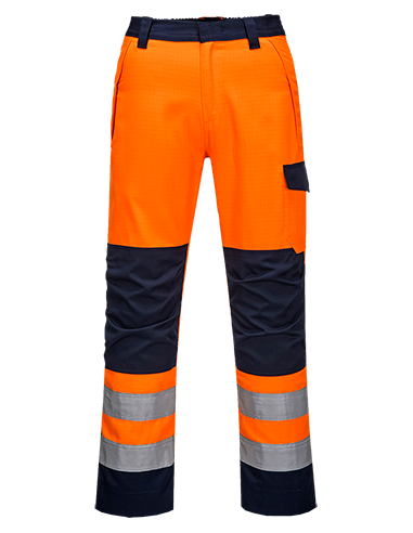 Pantalón Modaflame RIS naranja/marino