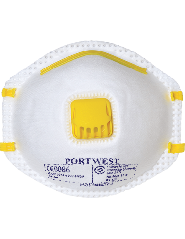 Mascarilla con válvula FFP1 (10 uds.)