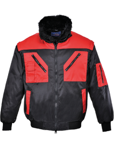 Cazadora Pilot bicolor