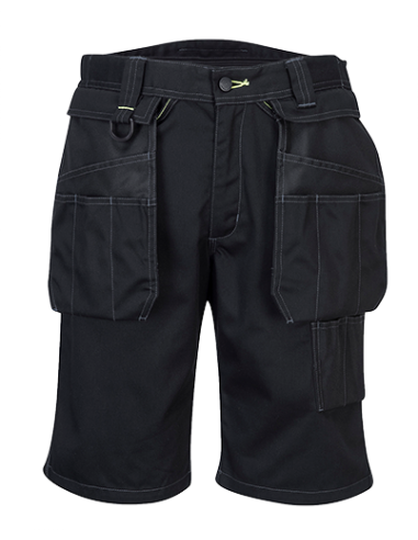 Bermudas de trabajo con bolsillos de...