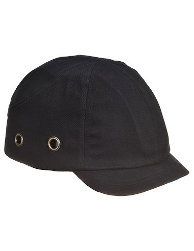 Casco contra golpes con visera corta...