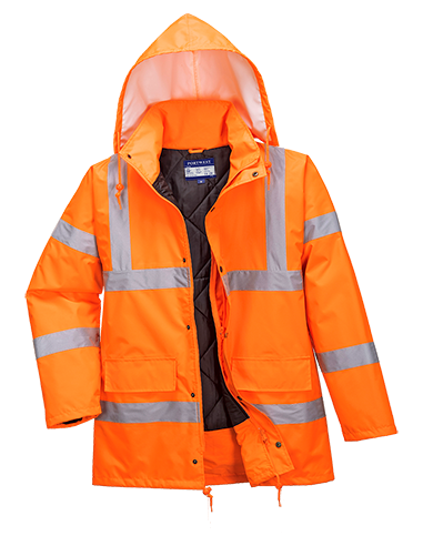 Parka de alta visibilidad...