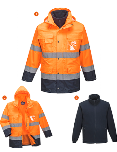 Chaqueta Lite 3 en 1