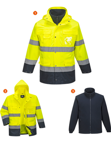 Chaqueta Lite 3 en 1