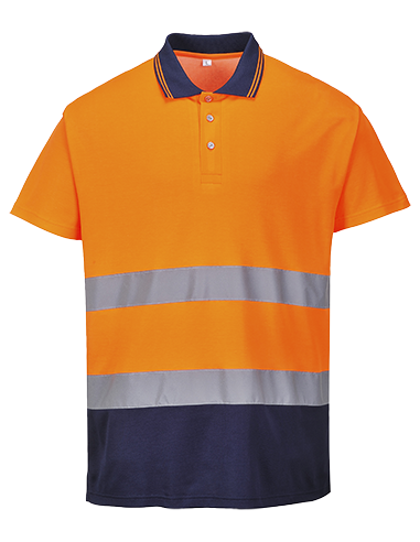 Polo bicolor Cotton Comfort