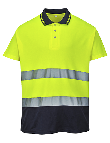 Polo bicolor Cotton Comfort