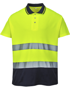 Polo bicolor Cotton Comfort