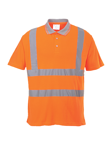 Polo de alta visibilidad Ribbed