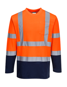 Camiseta bicolor Cotton...
