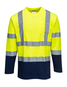 Camiseta bicolor Cotton...