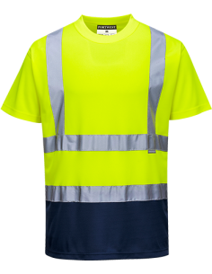 Camiseta bicolor