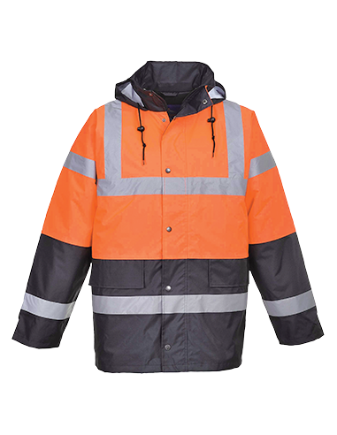 Parka bicolor Traffic
