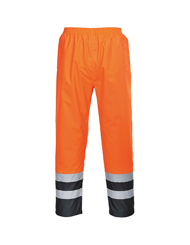 Pantalón Traffic bicolor de alta...
