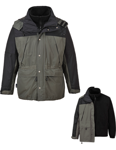 Parka 3 en 1 transpirable Orkney
