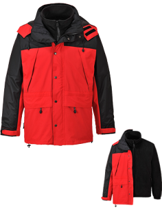 Parka 3 en 1 transpirable...