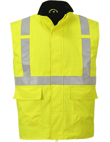 Chaleco de calor de alta visibilidad