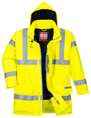 Parka de alta visibilidad
